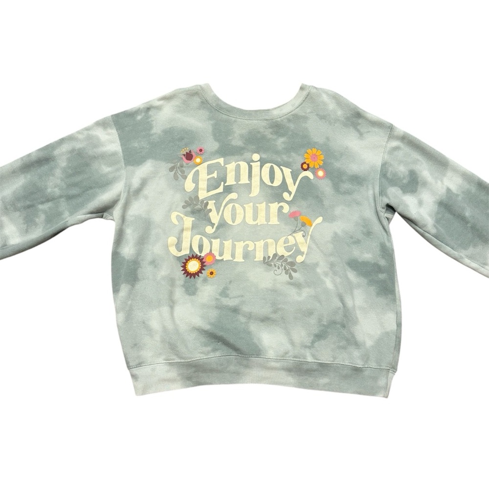 Wound Up Mint Green Sweatshirt - Picture 2 of 7